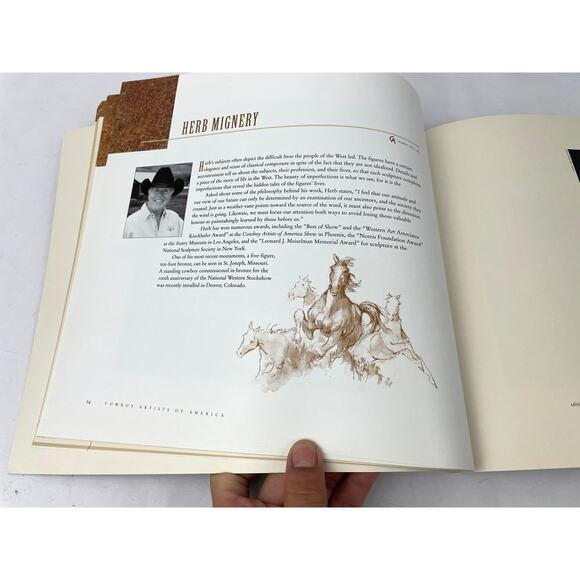 Cowboy Artists of America Paperback 42nd Phoenix Art Museum 2007 First Edition - Picture 10 of 14